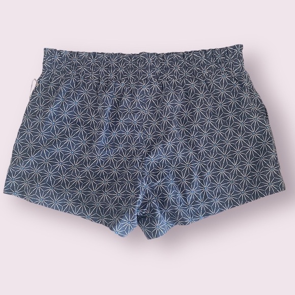 Women's High-Rise Linen Pull-On Shorts - A New Day™ Blue Size 1X - Picture 2 of 12